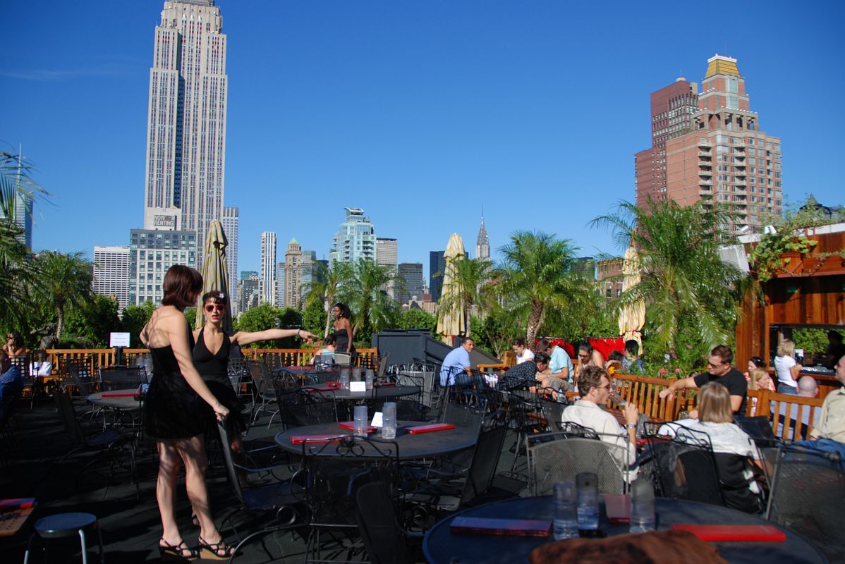 12-05 View To The Northeast Includes Empire State Building, Chrysler Building, Sky House, Instata Nomad From 230 Fifth Ave Rooftop Bar Near New York Madison Square Park